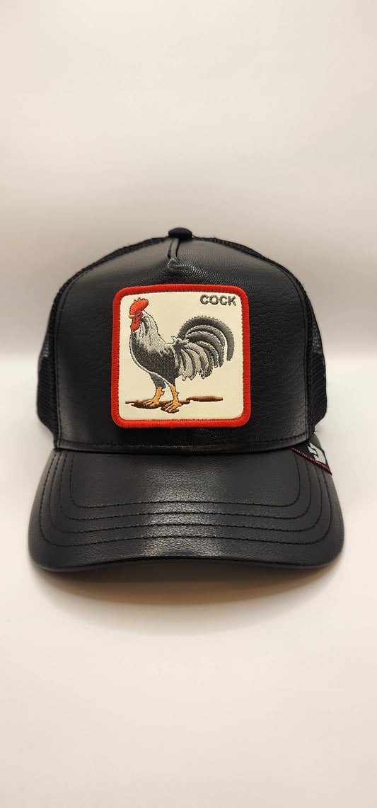 GB Cock Rooster Leather