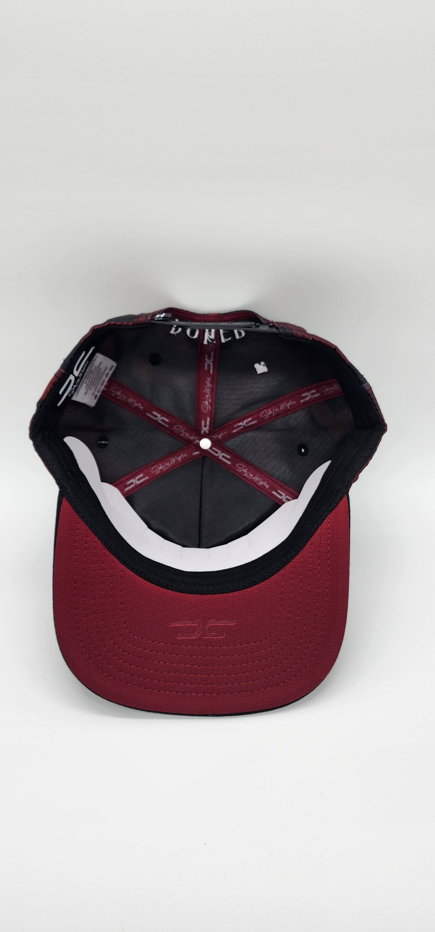 JC Hat POKER CAMO RED/GREY