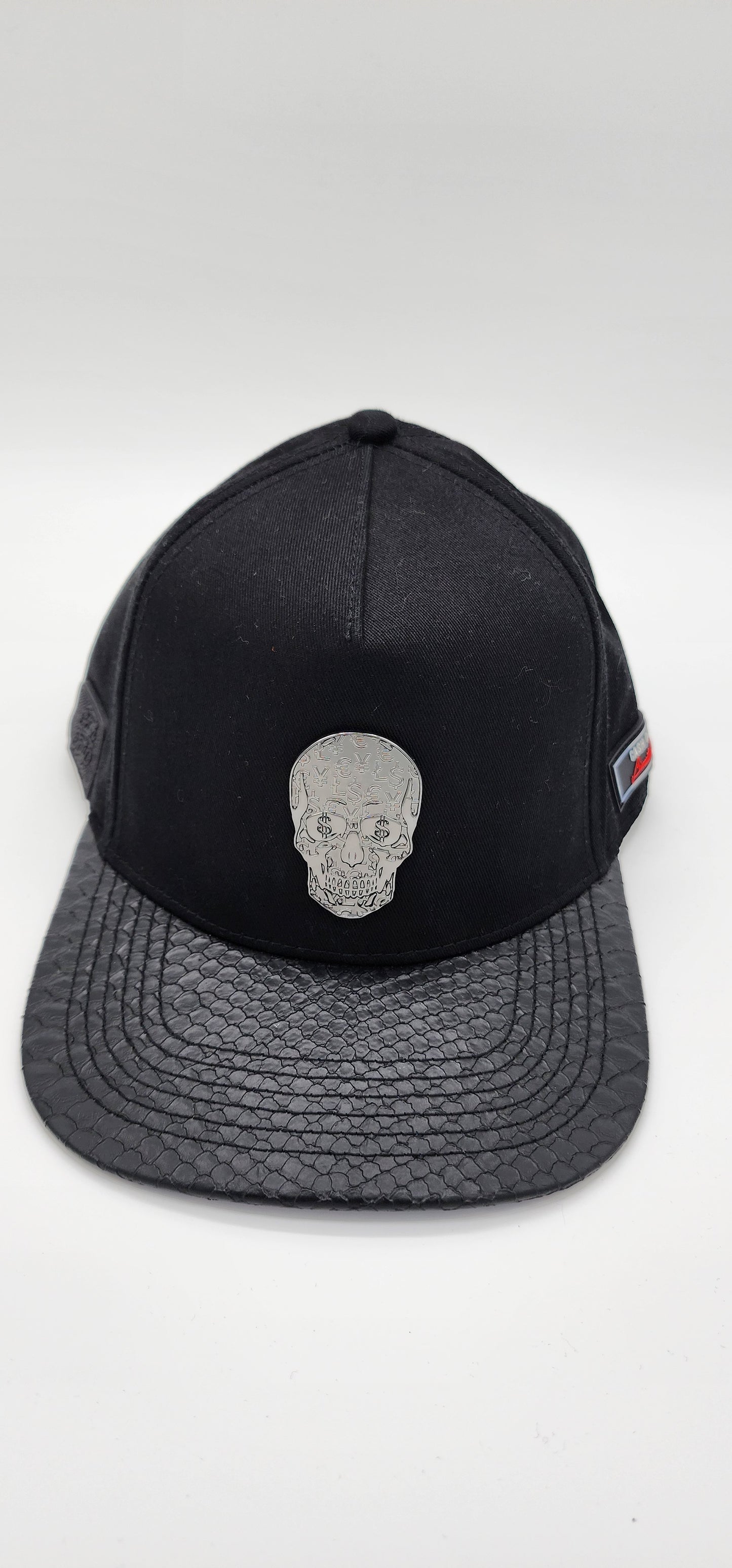 CO SKULL SNAKE BLUE VISOR NEGRO