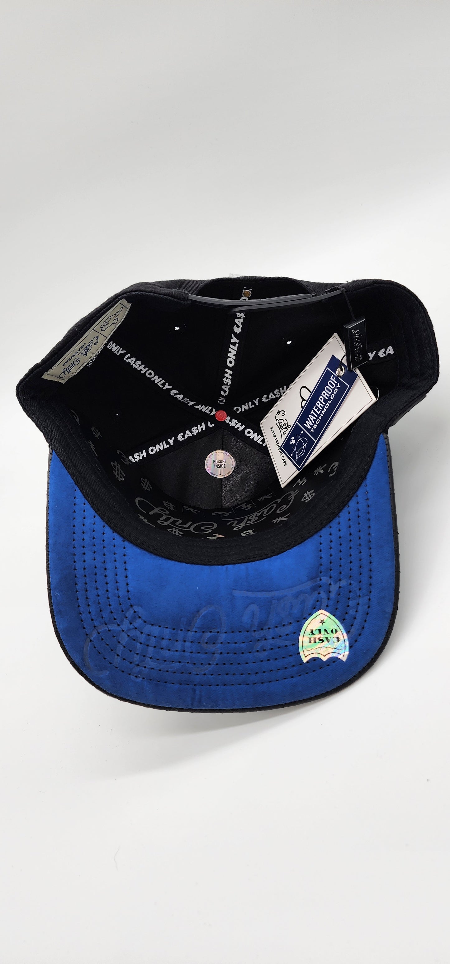 CO SKULL SNAKE BLUE VISOR NEGRO