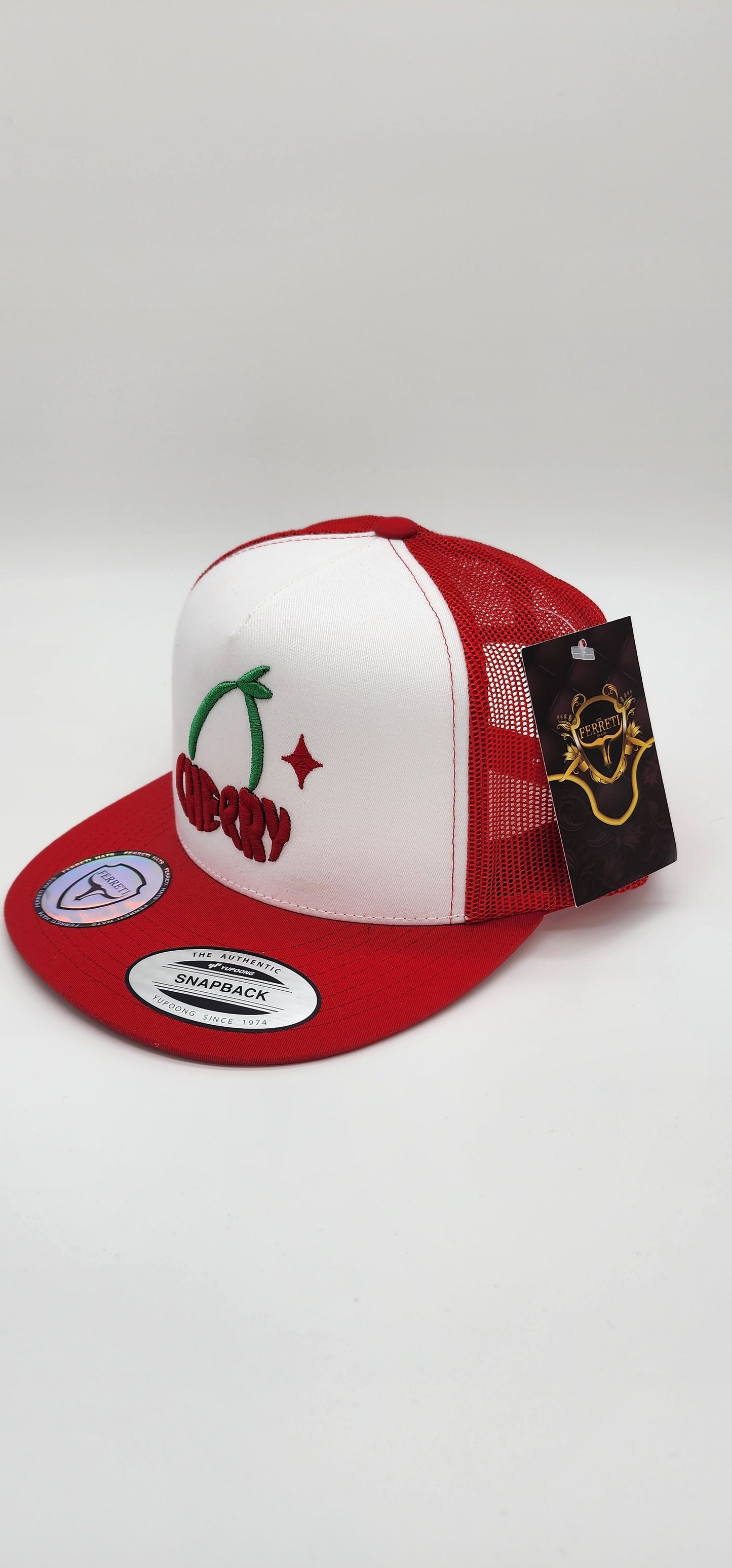 FC Cherry Hat red/white